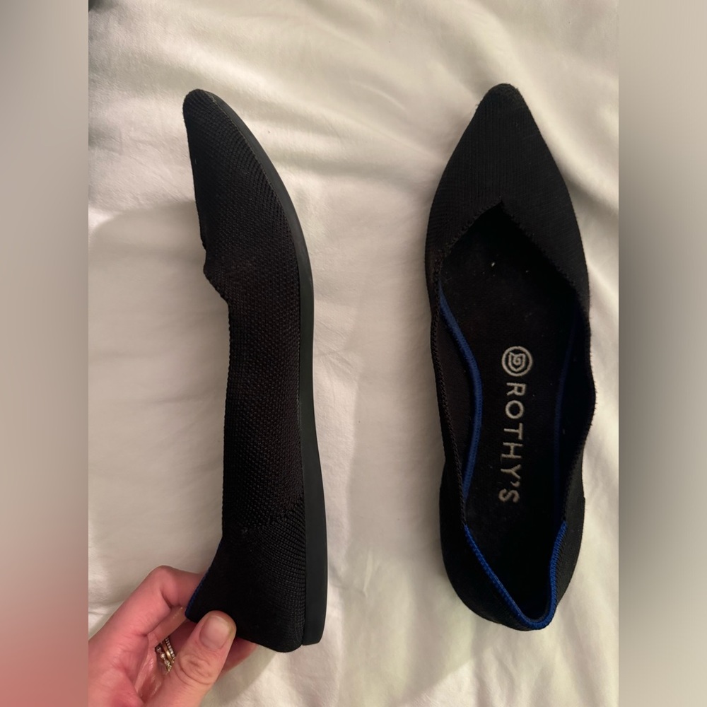 Black Rothy’s Size 8 - Picture 2 of 3